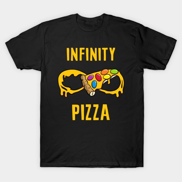 Infinity pizza T-Shirt by zemluke